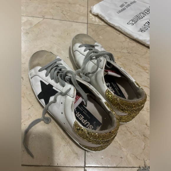 Golden Goose Superstar Low Top White Gold - Picture 6 of 7